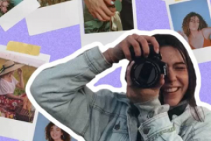 Рекламный макет для фотографа @_pollinaa