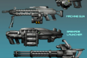 sci-fi weapons