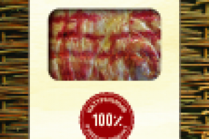 Упаковка готового стейка в вакуумной упаковке