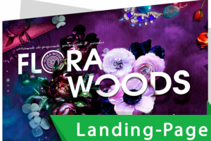 Дизайн Landing Page для агенства по флористике