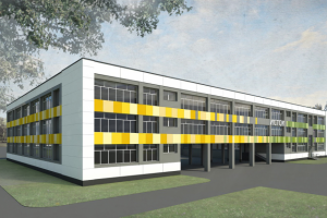 Реконструкция фасада школы