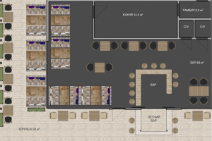 Летнее кафе-концептуальные предложение