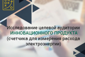 Исследование целевой аудитории инновационного продукта
