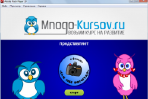 Рекламный мульт (продвижение образовательного портала)