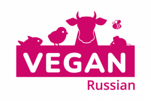 логотип для блога Vegan Russian