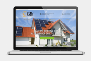 Разработка сайта для Suninvest
