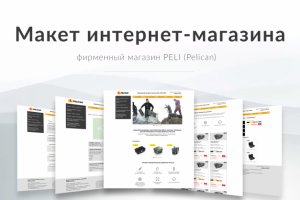 Интернет магазин PELI (Pelican)