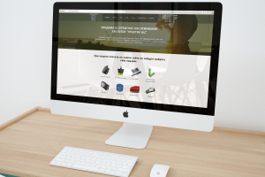 Дизайн Landing page по продаже эхолотов "Практик"