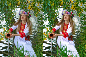 простая ретушь