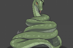 Стилизация, змея