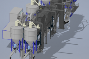 Линия переработки диоксида циркония