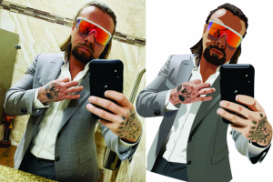 Арт портрет.