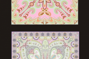 Узоры на платок.