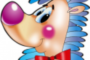 Ёжик(перевод в вектор-кривые)