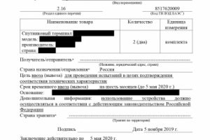 Временный ввоз (Роскомнадзор)