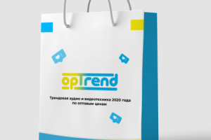 Дизайн пакета для магазина техники