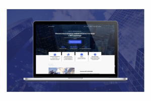 Дизайн сайта финансовой тематики