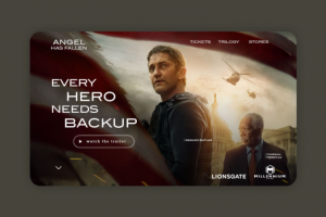 Промо - сайт для фильма