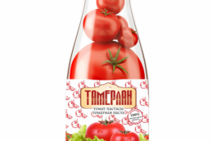 Этикетка для томатной пасты