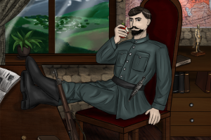 Воин отдыхает