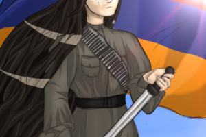 Армянская девушка-воин