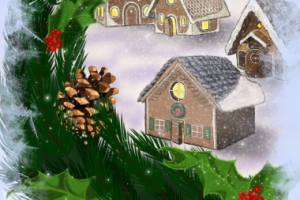 Открытка на Новый год/Рождество