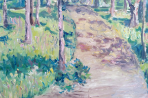 Сосновый бор. Масло.