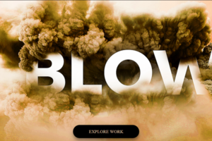 Blow ( сайт-визитка )