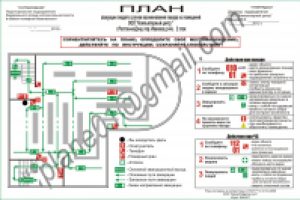 План эвакуации