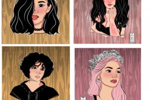 Цыфровые портреты Упрощенный реализм