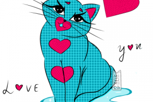 Иллюстрация ко дню всех влюбленных