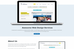 Верстка сайта по макету