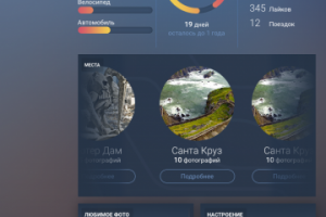 Дизайн приложения TripGraph