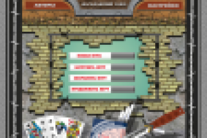 МЕНЮ для игры ШНЫРЬ