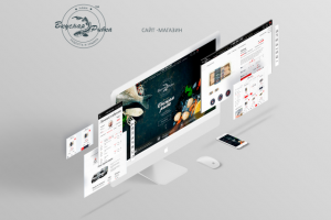 Разработка сайта Вкусная рыбка - интернет магазин