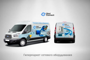 Наклейка на авто Olmi Connect