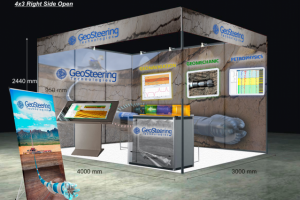 Оформление стенда для компании GEOSteering