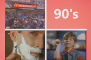 Видео для презентации компании Ipsos (90-е)