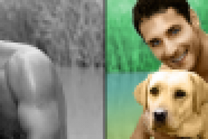 Раскраска черно-белого фото