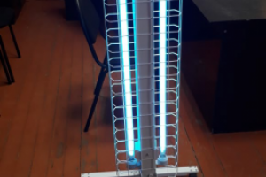 Бактерицидная передвижная установка