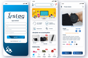 Дизайн интерфейса приложения ISLEG