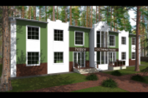 Дизайн экстерьера. с.Вернее Козачье, Липецкой обл.