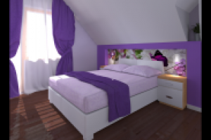 Разработка дизайна спальни. г.Владивосток