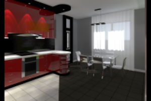 Разработка дизайна кухни. г.Владивосток