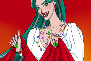 Иллюстрация с персонажем