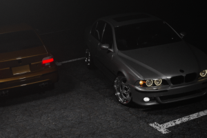 Визуализация модели bmw e39