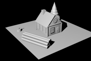 Домик на опушке