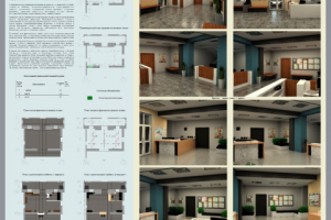 Дизайн-проект входной зоны четвертого корпуса СибАДИ