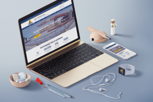 Адаптивный сайт для Ленмонтаж