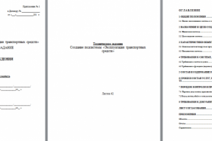 Разработка ТЗ